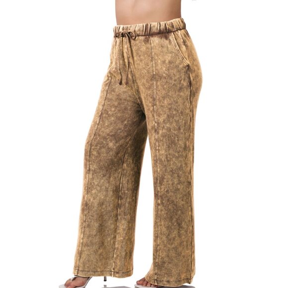 #307 PLUS WIDE LEG ACID WASH ED - Picture 1 of 6